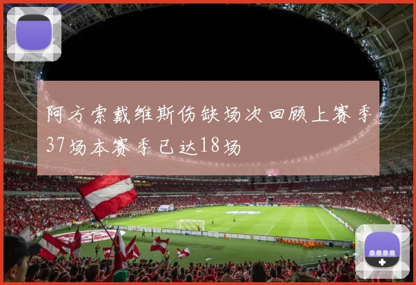 阿方索戴维斯伤缺场次回顾上赛季37场本赛季已达18场