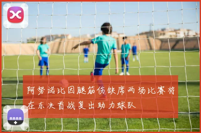 阿努诺比因腿筋伤缺席两场比赛将在东决首战复出助力球队